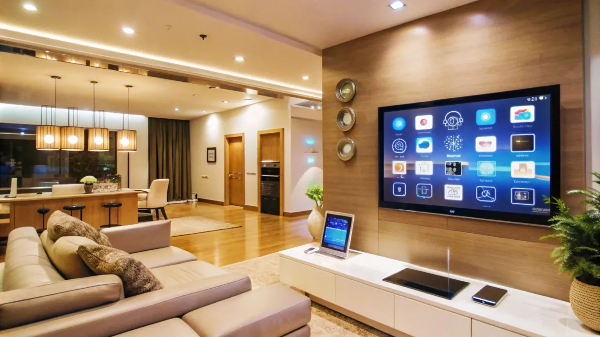 Smart Home Automation Background