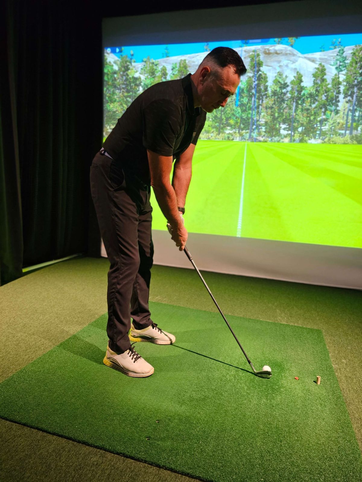 Who Builds a Golf Simulator?
