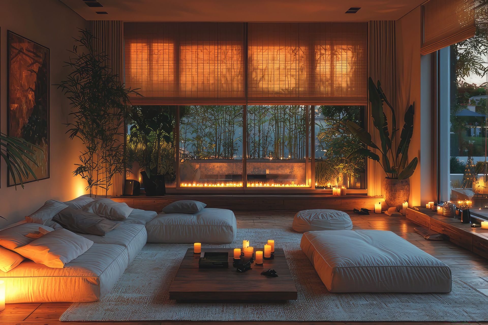 Lighting Window Treatments Background